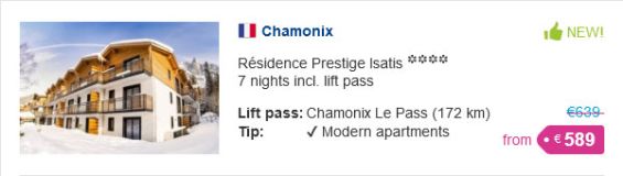 SnowTrex - save up to €200 per person in France (Accommodation inc. lift pass)