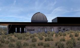 Ski Resort Building First Observatory At Top Of Ski Mountain in US 