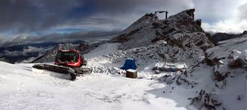 A little early snow in Whistler...