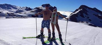 Crans Montana Opened For Skiing in July