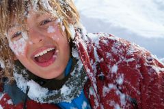 A Free Ski Jacket For Kids in Manigod Ski School 