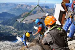 New ‘Skywalk’ Under Construction Above Chamonix