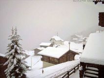 Heavy Snowfall in the Alps