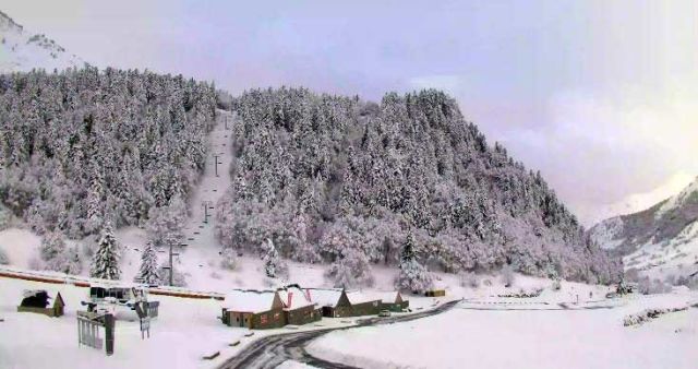 Snow in the Pyrenees