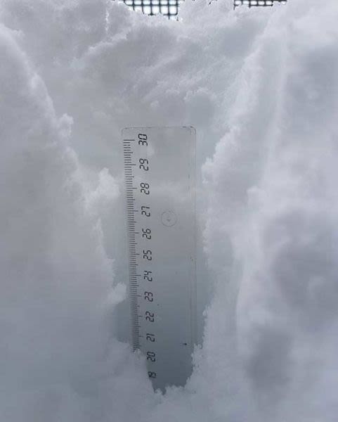 Snow in the Pyrenees