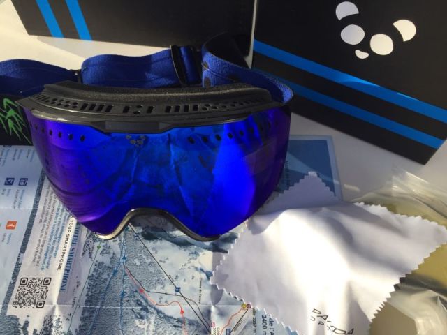 Win some Panda RS1-Black Ski Goggles