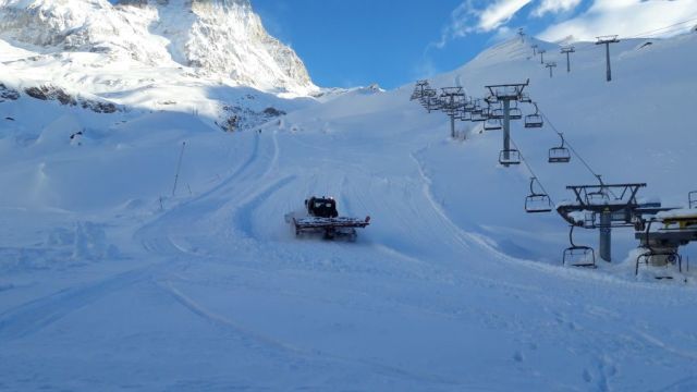 Cervinia Snow Reports - January 2018