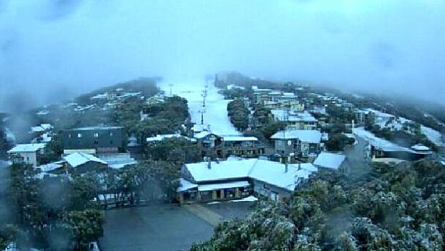 Still Snowing in Australia