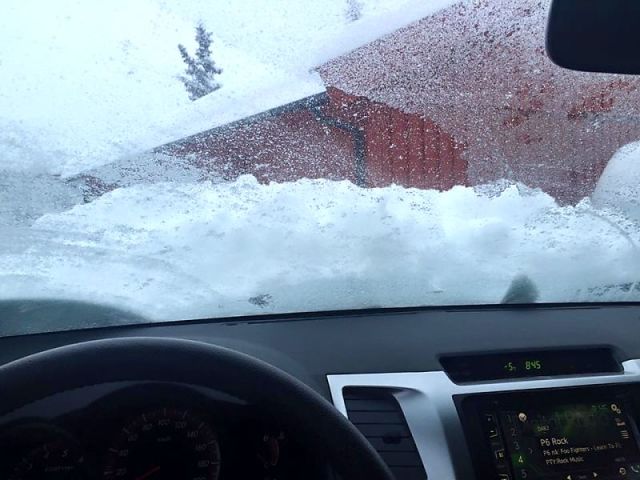 Heavy Snowfall In The Alps ...and Norway