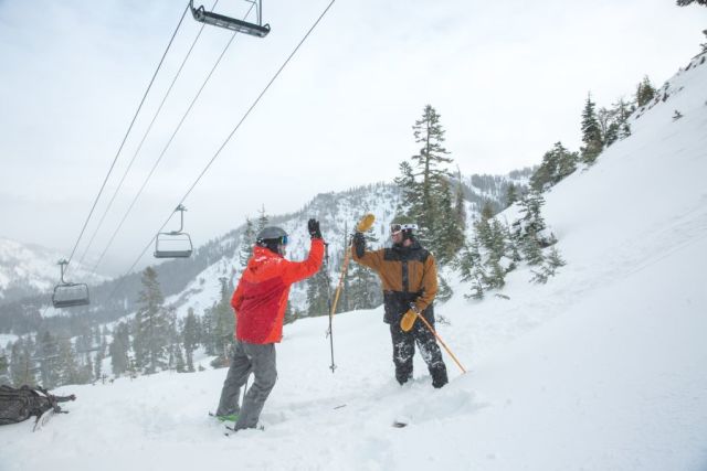 Snow Keeps Falling Out West