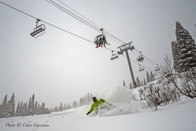 1.5m/5 Feet Of New Snow at Jackson Hole