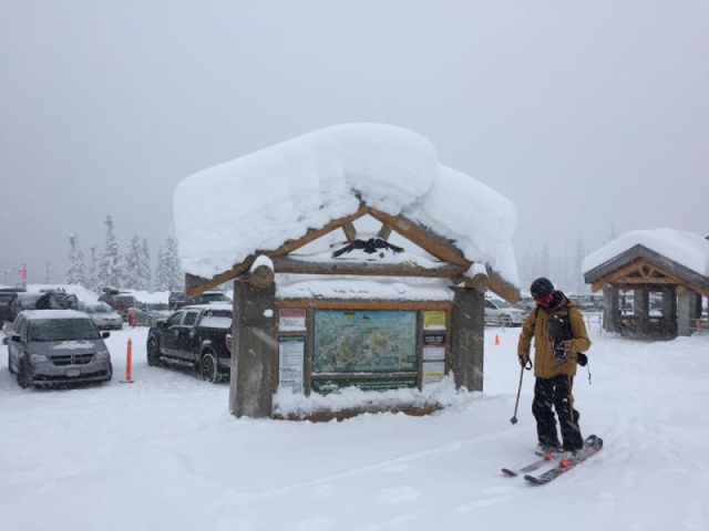 Mt Baker Hits 6m/20 Feet snowfall Season-to-Date Stat