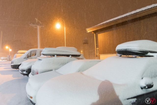 Fresh Snow Falling in French Alps is First For 50 Days