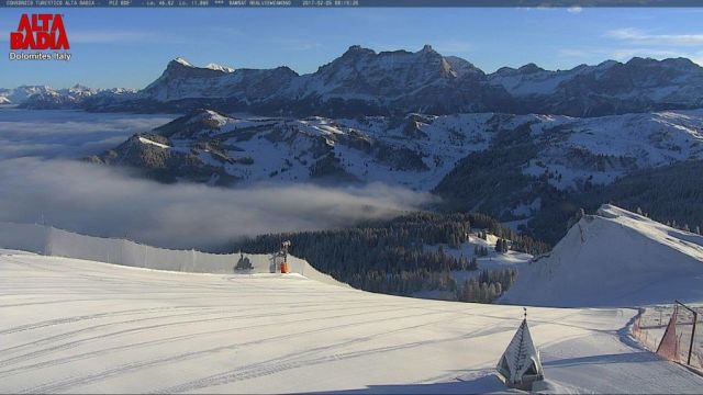 Snow In The Dolomites (And Many Other Parts of Europe) 