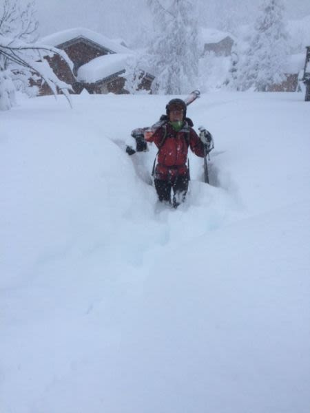 Biggest Snowfalls of Season in French Alps
