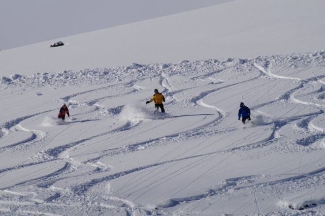 Snow in Lapland For The Start of Summer