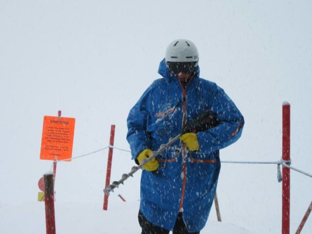 Fresh Summer Snow in the Alps