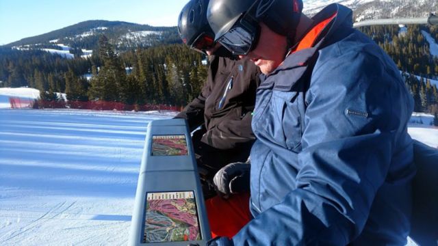 TV Screens On Chairlift Safety Bars Next Winter