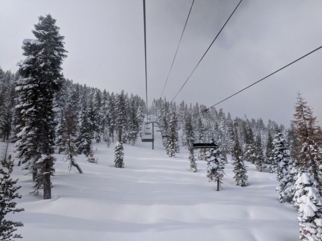 2m of Snowfall in 72 Hours in US West