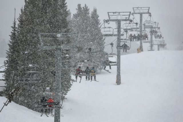 'Warmer Snow' Falling in Colorado 