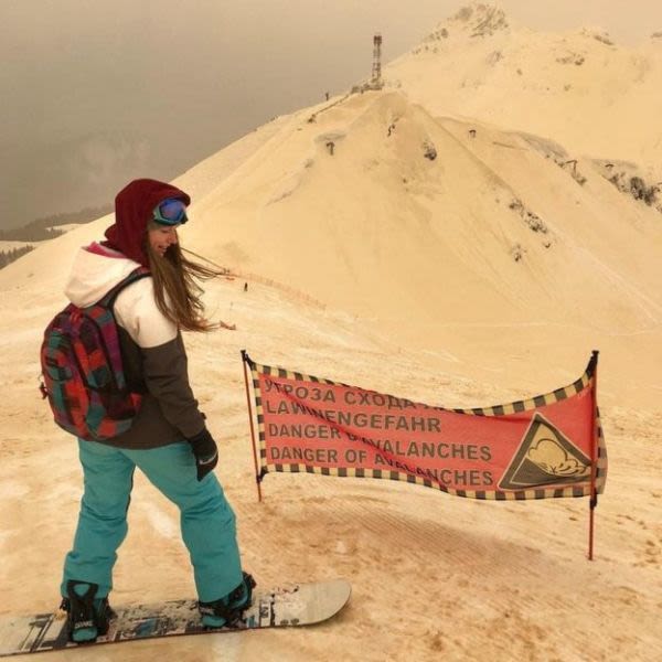 Russian Skiers See Red (or at least Orange…)