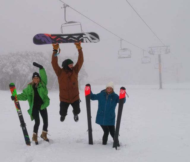 Weekend Snow Forecast on Three Continents