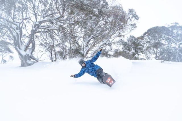 Snowy Start to August in Australia