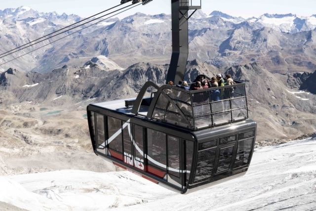 Tignes Unveils New Grande Motte Cable Car Cabins With ‘Balconies’ On Top