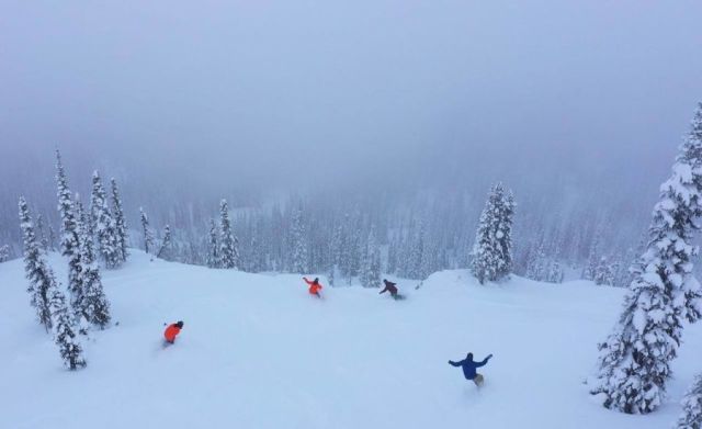 Snow Finally Arrives in North America's Pacific Northwest