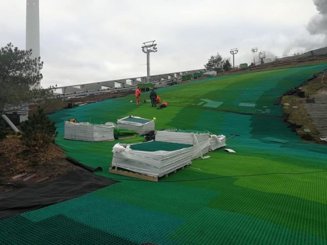 Danish Power Plant Ski Slope Complete