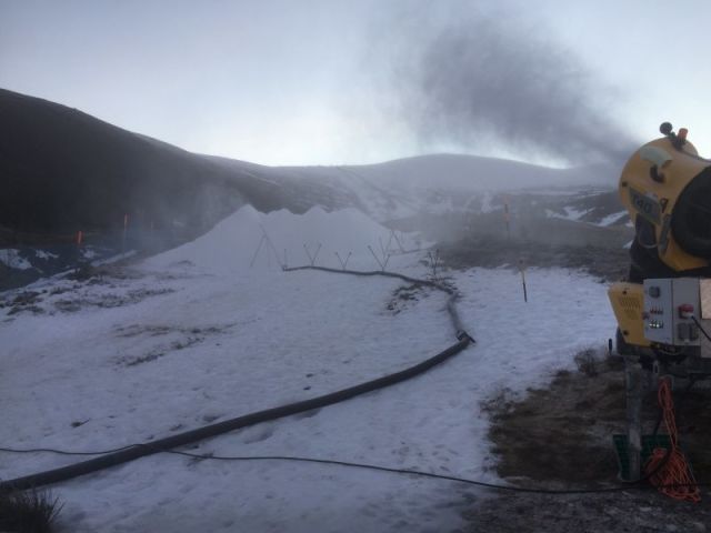 Third Scottish Ski Area To Open for Season with All-Weather Snowmaking Machine
