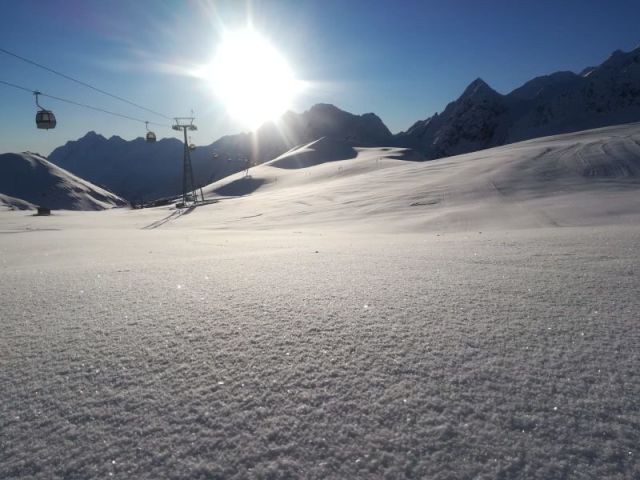 Up to 3 Feet of End-of-Season Snowfall in the Alps