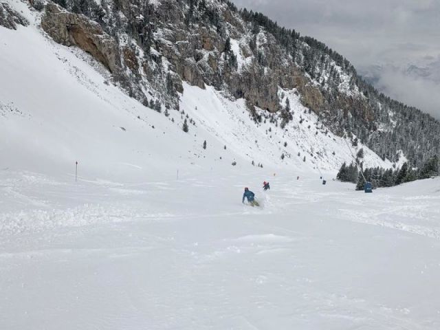 End-of-Season Snow in the Alps (Dolomites & Pyrenees)