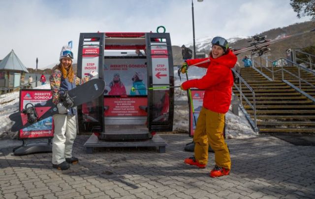 First Ski Area Gondola in Australia Under Construction