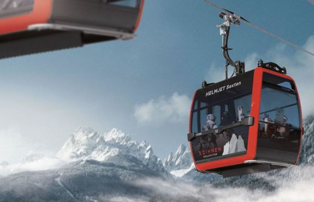 New Gondola Completes Rejuvenation of Dolomites Ski Area