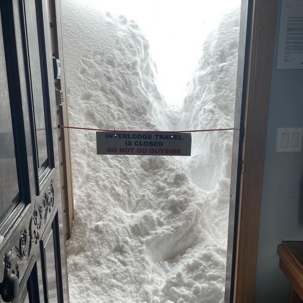 Huge Snowfalls in Utah