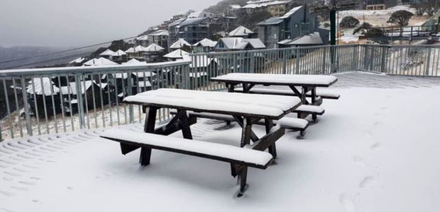 Big Pre-Season Snowfall in Australia
