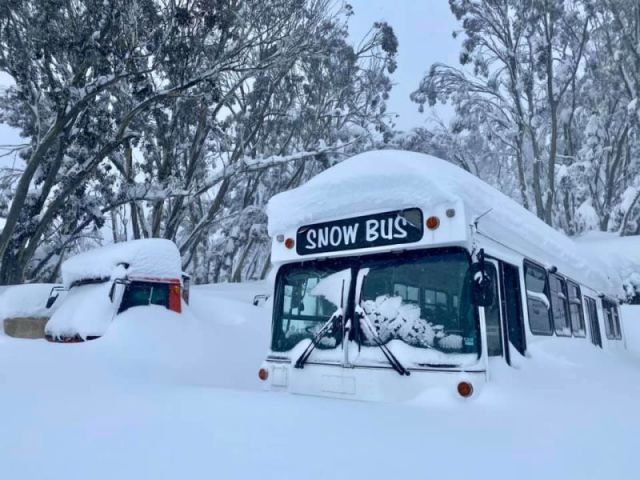 Australian Snow Storm Total Hits 5 feet But Some Resorts Still Closed