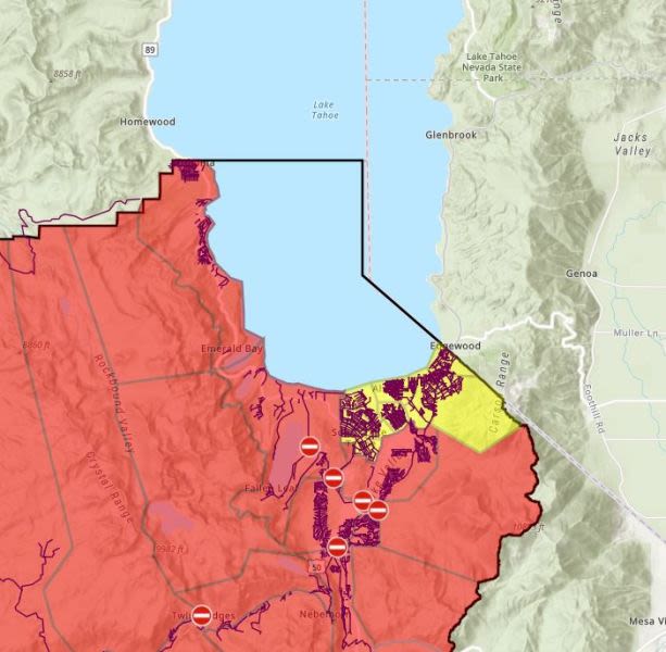 Re:Wildfire Reaches Sierra At Tahoe Ski Resort in California