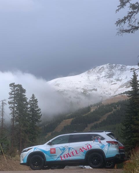 Fresh Pre-Season Snowfall in  Colorado 