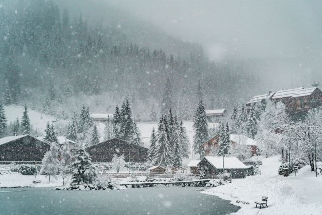 Fresh Snow in the Alps