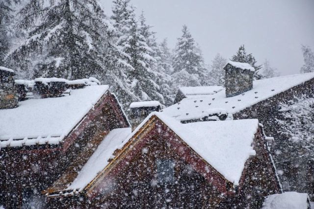 More Snowfall in the Alps