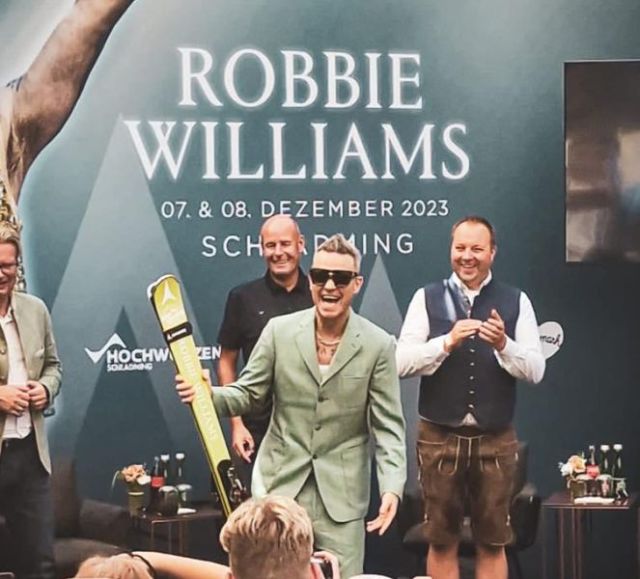 Robbie Williams To Play Schladming Ski Opening