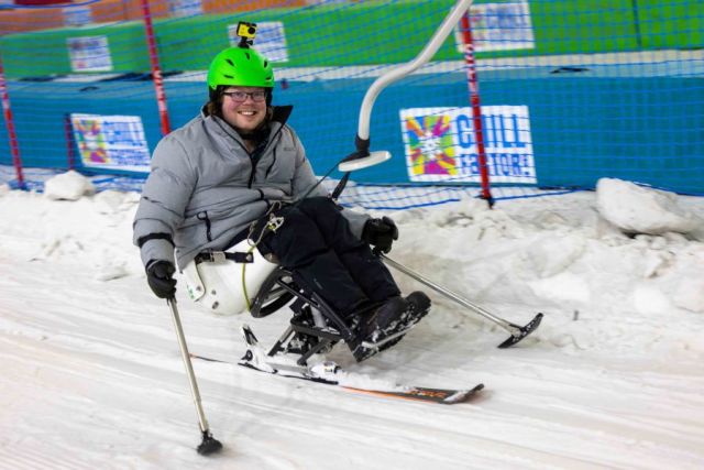 Sit Skiers Target World Record In DSUK Fundraiser