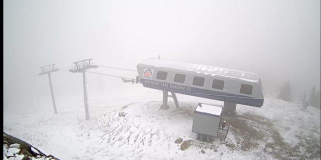 First Pre-Season Snowfalls in California 