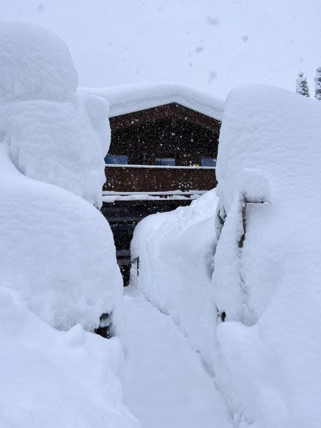 Huge Snowfalls in the Alps