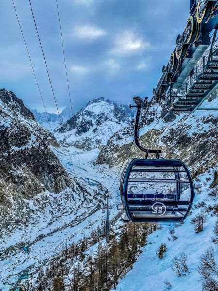 New Gondola From Base of Vallee Blanche Opens
