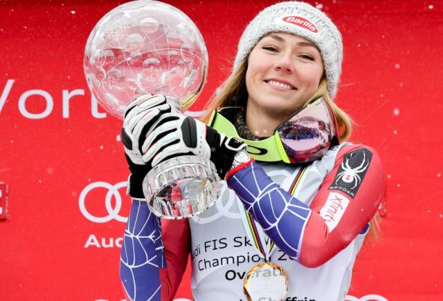 Mikaela Shiffrin Returns With 96th Win, 8th Slalom Globe