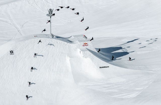 Three World Records For High Snow Jumps Set in Mürren