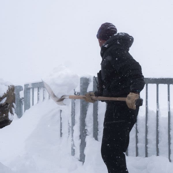 Heavy Late April Snowfall in the Alps